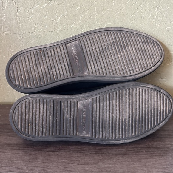 Allen Edmonds Canal Court Black Leather Low Top Sneakers 11 D (Medium) - Picture 7 of 12